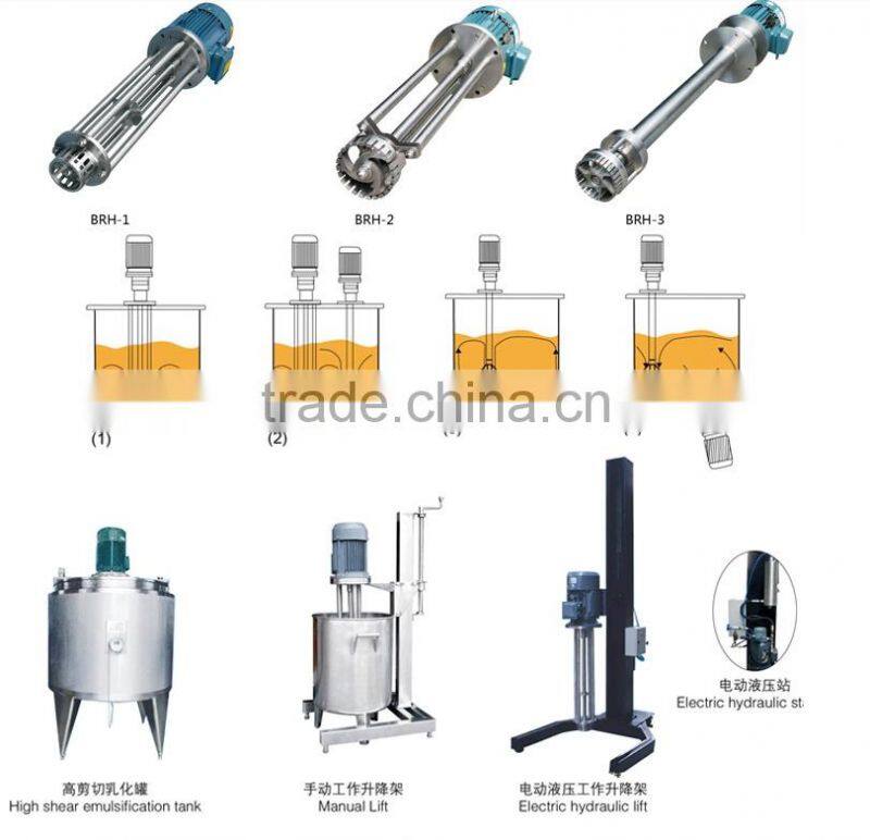 Advanced high shear emulsification tank