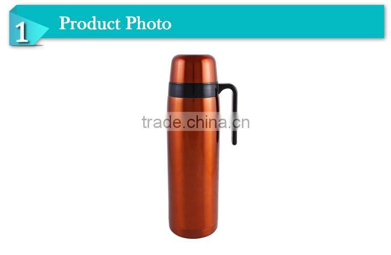 Thermos stainless stee waterl flask with differ design stopper(FSAS)