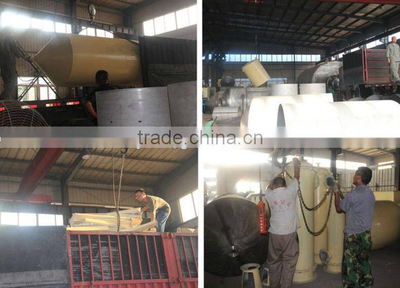 Automatic China truck tire to diesel oil recycling machine