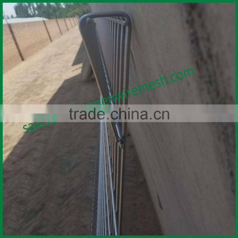Security Rolled Top Mesh Fencing