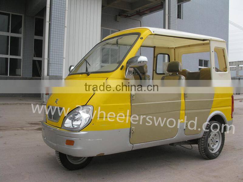 Passenger three wheel motorycle/passenger taxi with side doors for sale
