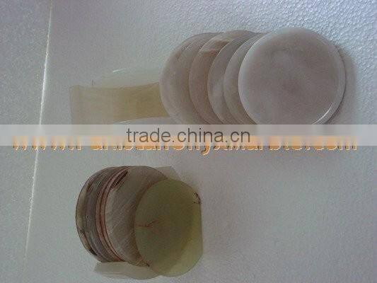 Factory Price wholesale ONYX COASTER SETS