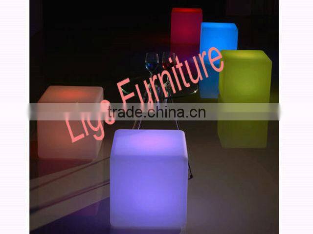 Small Plastic Bar Stool/Cube Seat/Square Stool LG-3030