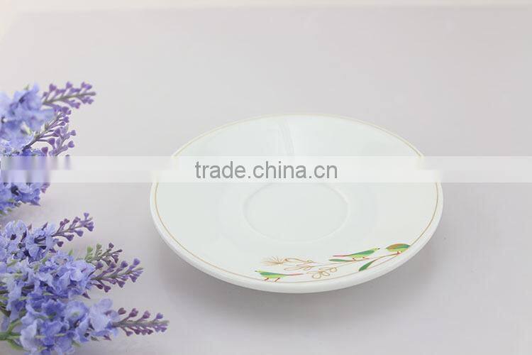 Customized printed tea cup and saucer plate wholesale tea cup set