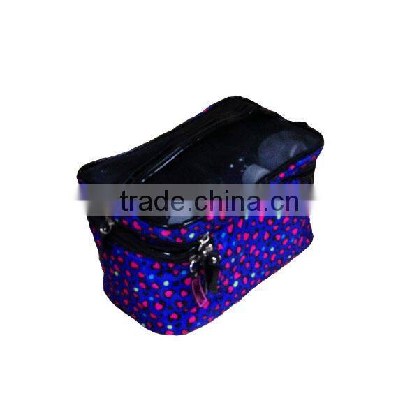 Various design colorful makeup bag