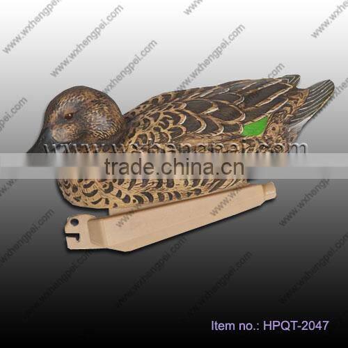 The simulation model of wild duck hunting bait, duck hunting model