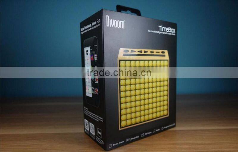 Smart Mobile Phone Control Bluetooth Flashing Speaker, Portable Table Decorative Magic Bluetooth Speaker With FM Radio For Sale