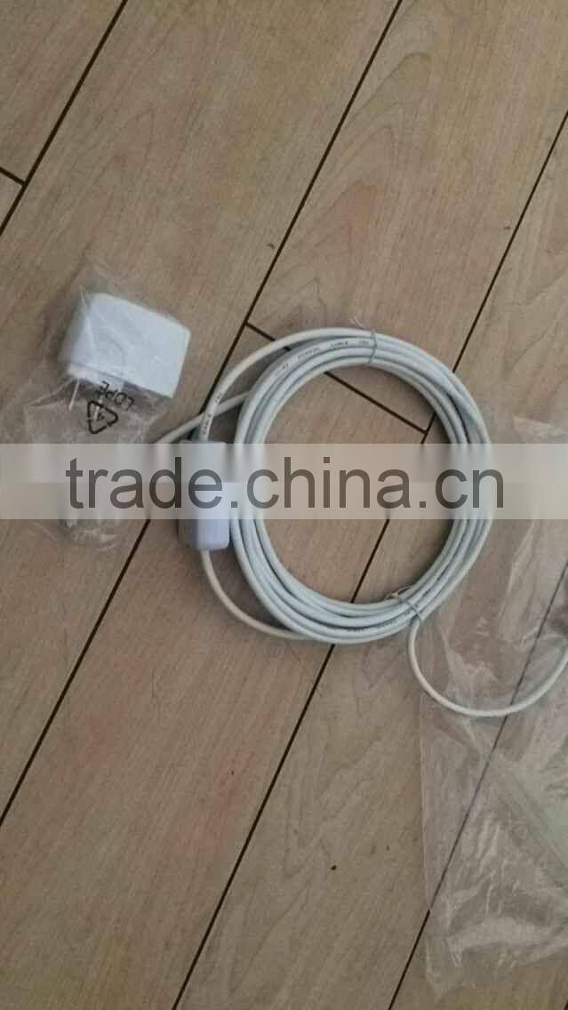 Digital Indoor TV Antenna With Amplifier Flat High Gain DVB-T/T2 VHF/UHF Amplified TV Antenna 50 Miles Range