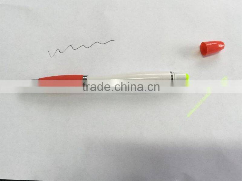 3 in 1 Highlighter Ballpoint Pens with Stylus
