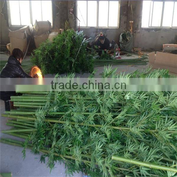 beautiful artificial green bamboo plant,cheap artificial bamboo