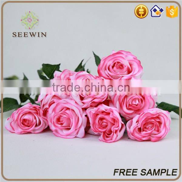 cheap wholesale rose artificial flowers decoration