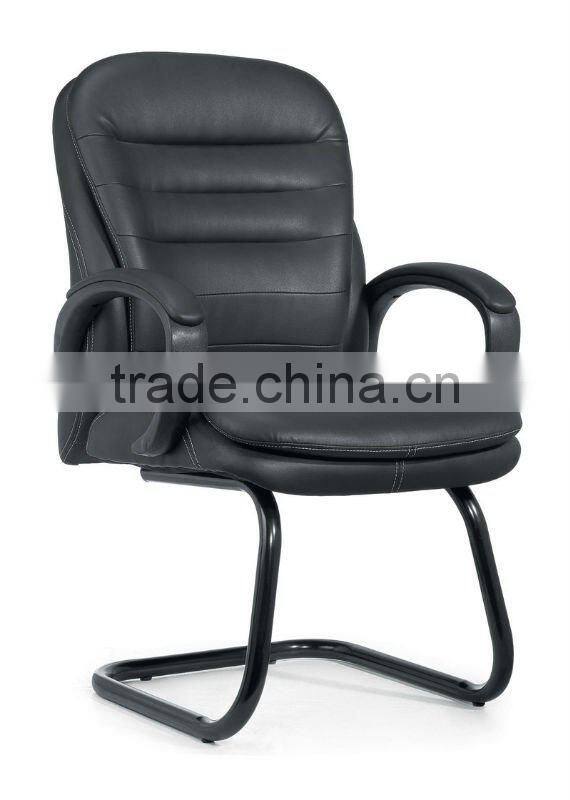 Popular soft pad leather upholstery high back chair 6039A