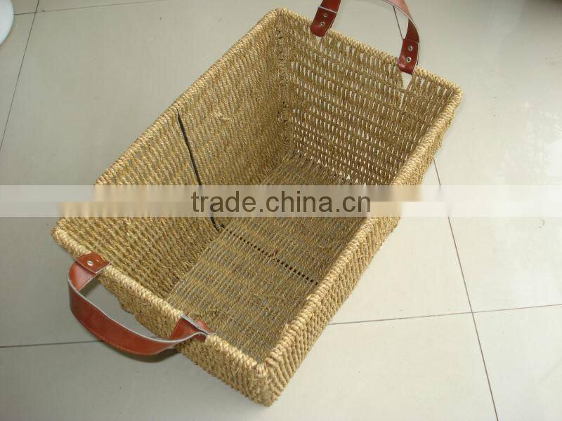 graceful grass weaving basket
