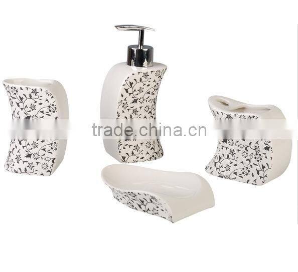 Antique Rectangular Ceramic Bathroom/washroom accessories