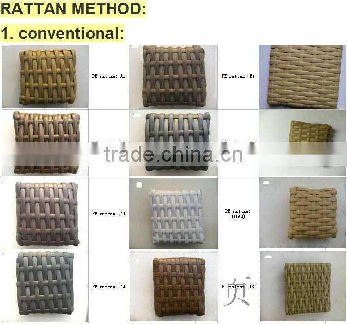 Husen White Outdoor Garden Rattan Sofa Set