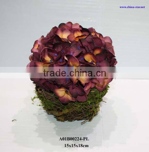 artificial hydrangea flower bulb