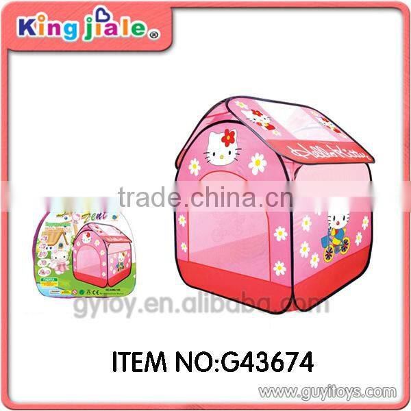 girl outdoor play tent