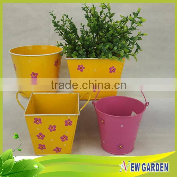 Economic And Practical Metal Hand Made French Flower Pots