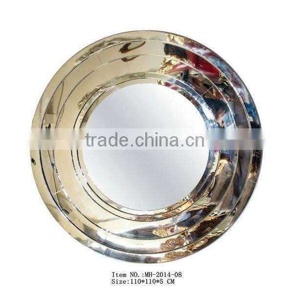 Fashion Stainless steel decorative mirror MH-2014-08