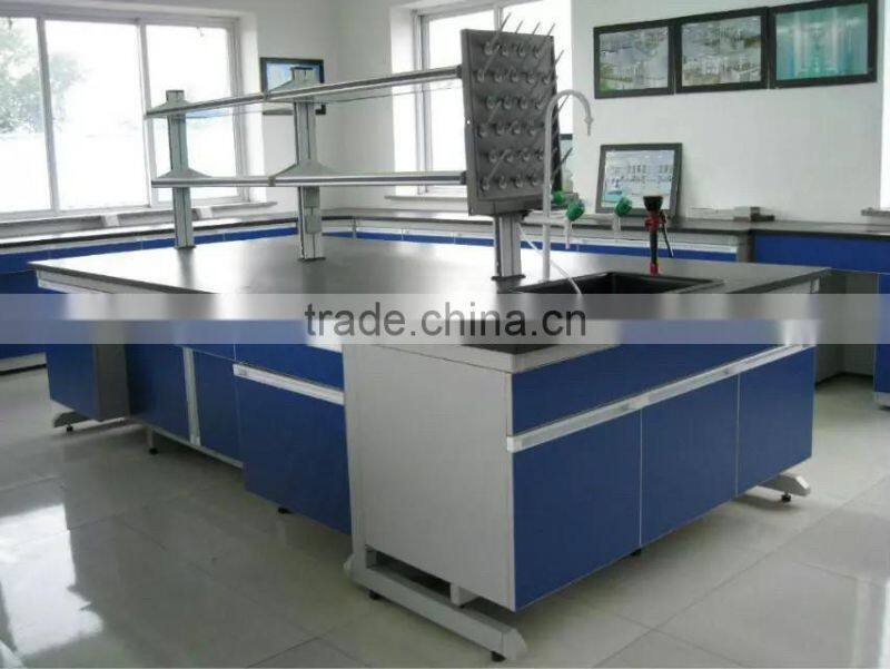 cheap price Center Lab Table Armenian College Project Lab Furniture