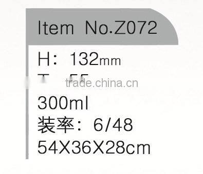 hand made single clear fancy crystal glass red wine decanter