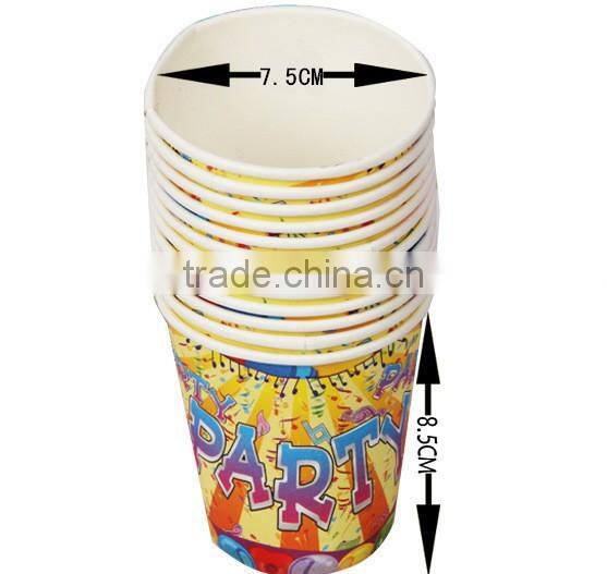 Good Quality Household Drinkware Children Disposable Cartoon Paper Cups