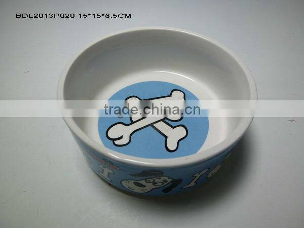 Porcelain Pet Bowl For Doggy,Ceramic Bowl