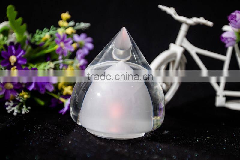 newfashioned led two-double tapered table lamp