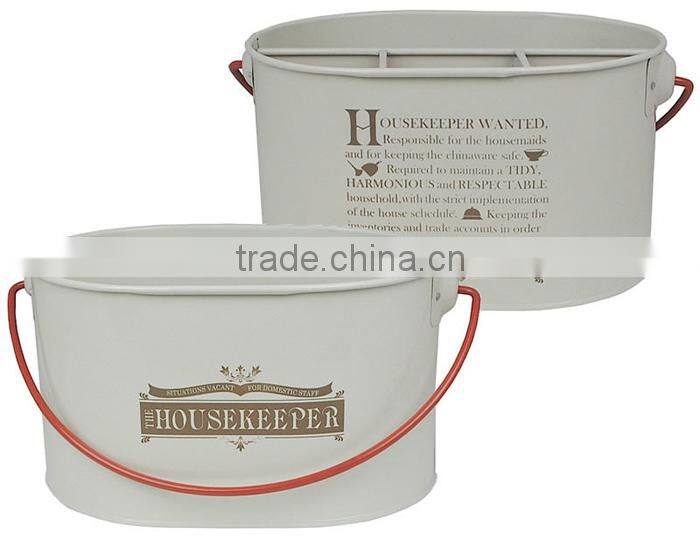 Metal housekeeper and cleaning Caddy