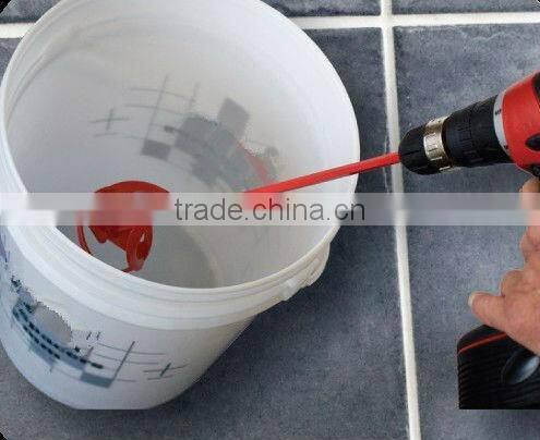 Big spiral mixer, Colorful Zinc plated Paint and mud Mixer, Mixing Whisks