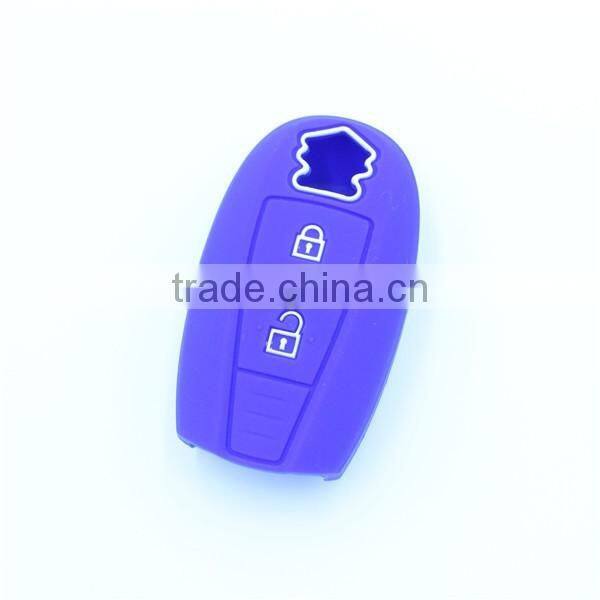 Silicone Remote Cover fit for SUZUKI Swift SX4 S-CROSS Kizashi Smart Remote Key Case