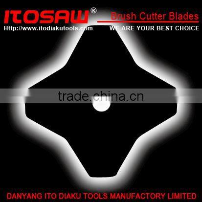 ITO-B-15 brush saw blade for the Mower, SK-5 material 4T with tooth size from 230mm to 600mm, thickness from 1.0mm to 3.0mm