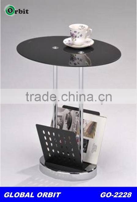 Tempered glass Modern design small square table