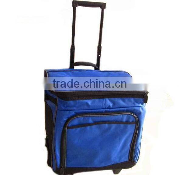 US Market High Quality Large Trolley Cooler Bag For Foods Or Cans