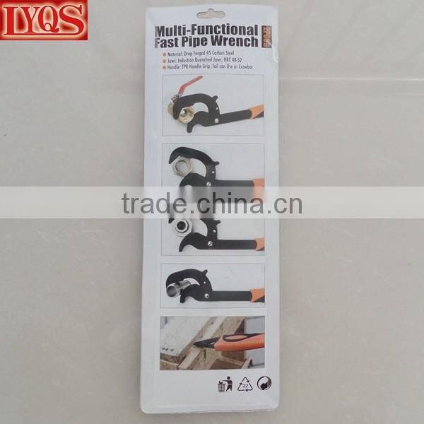 2PCS Universal Snap N Grip Wrench Set Adjustable Spanner Kit Pipe Wrench