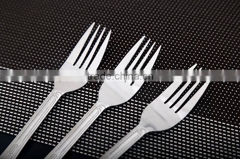 New stainless steel fork Fruit fork Stainless Steel Hotel Cutlery