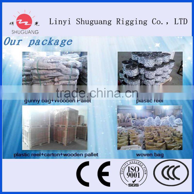 Anti-skid tractor snow chain welded chain