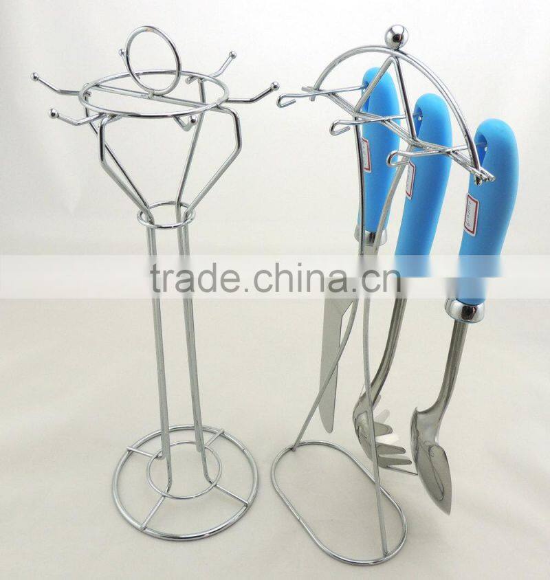 kitchen stand utensil wire rack