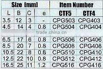 cemented carbide tipped welding cutting blade for cutter--CPG(1305)