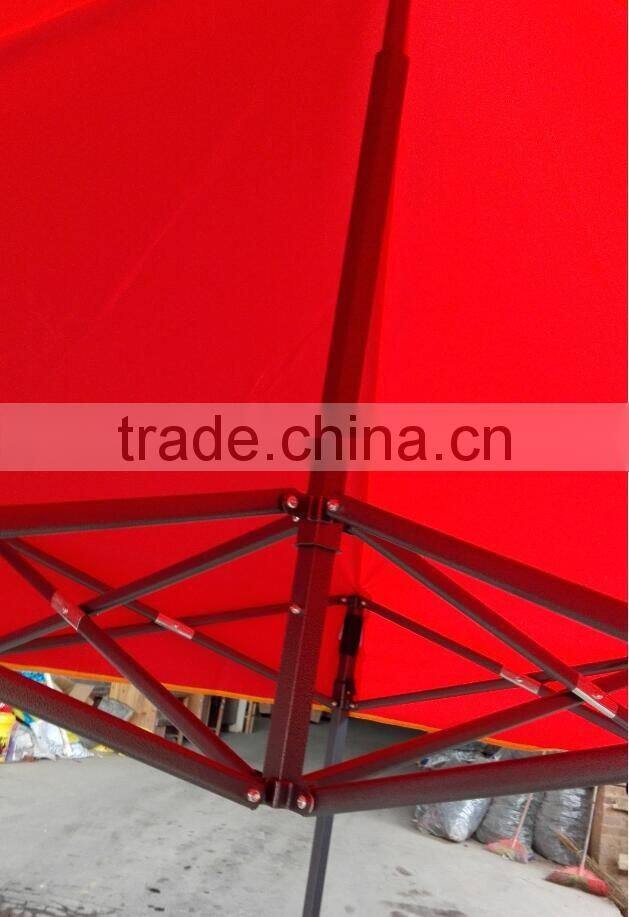 customized stainless steel adjustable height fold trade show pvc tent