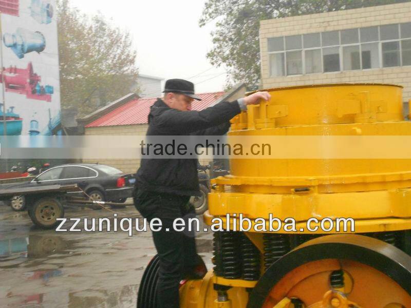 China 3 feet small hydraulic cone crusher for hard stone mining