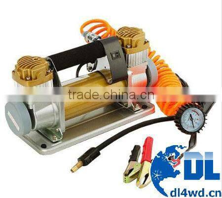 Oilless 4x4 DC motor air compressor portable 12v mini air compressor 12v