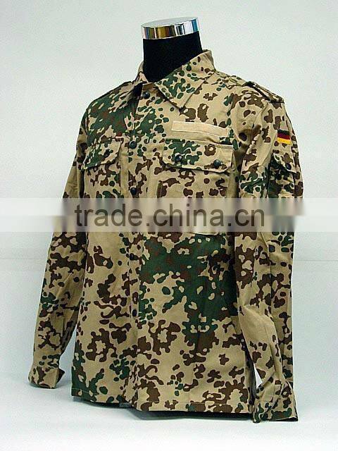 German sandy Uniform factory direct provide Camouflage BDU Uniform