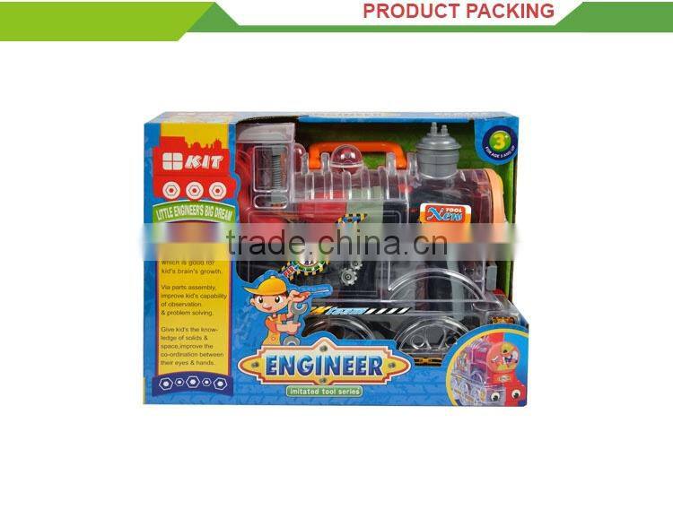 High quality educational pretend play set tool box mechanic