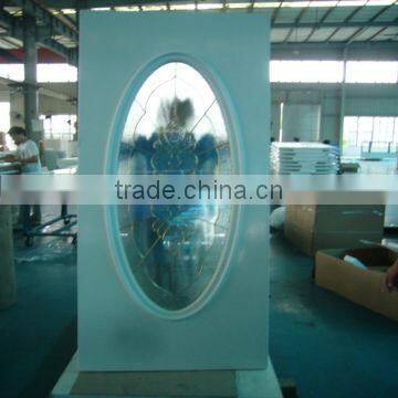 exterior steel door with glass