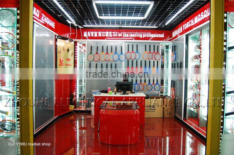 Hot sale anti mosquito ZHOUYU rechargeable mosquito bat with LED light