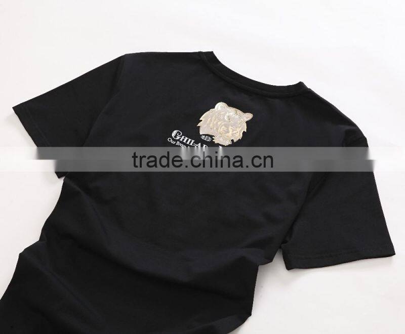 wholesale 95cotton 5spandex brand fashion slim t shirt