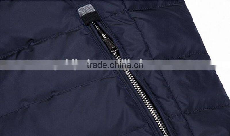 winter jacket down coat AB wear reversible duck warm winter vest men down vest