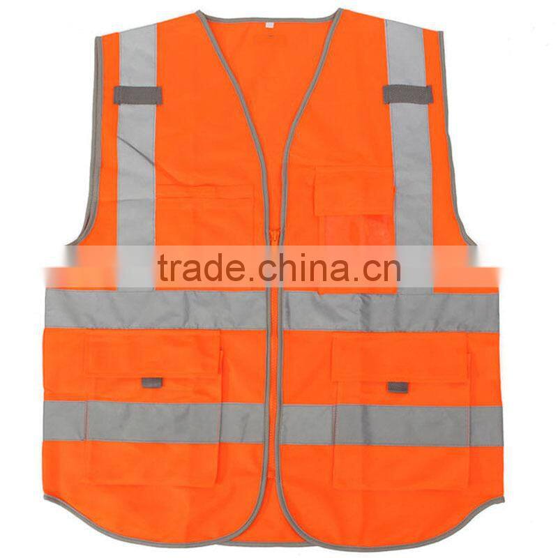 custom high visibility reflective safety shirt Work wear