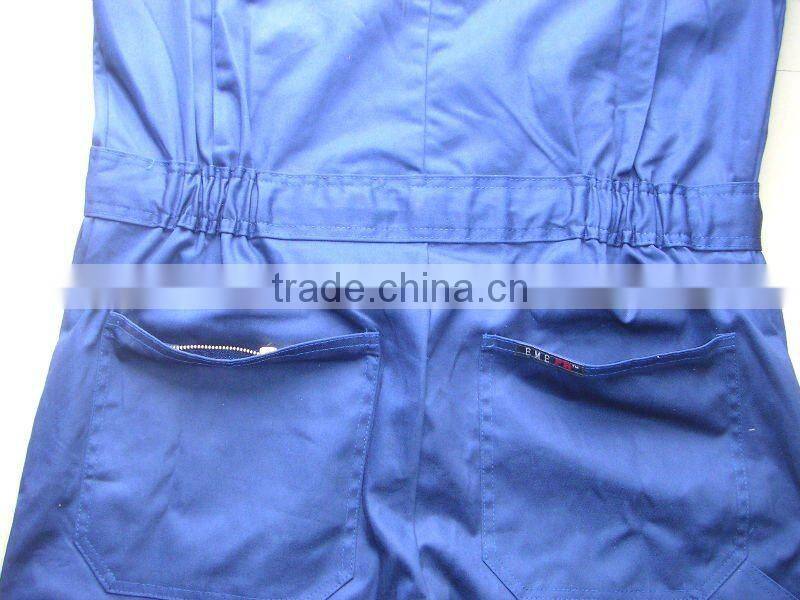 Navy 100%Cotton Reflective Construction Industrial Safety Workwear Coveralls